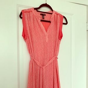 Gorgeous Bloomingdales brand (aqua) dress in pink